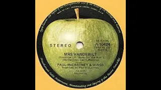 Paul McCartney & Wings Mrs Vandebilt Lyrics