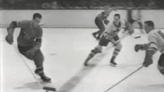 1951 Stanley Cup (Toronto Maple Leafs vs. Montreal Canadiens) - Archive News Reel