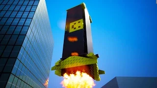 The Largest Cruise Missile Ever Made in Brick Rigs!  - Brick Rigs Workshop Creations Gameplay