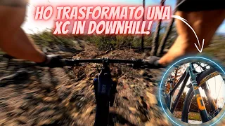 DA XC IN UNA DOWNHILL !! ⚠️