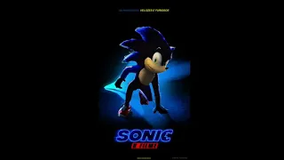 Sonic o filme:poster arrumado