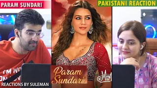 Pakistani Couple Reacts To Param Sundari Song | Mimi | KritiSanon | Shreya Ghoshal