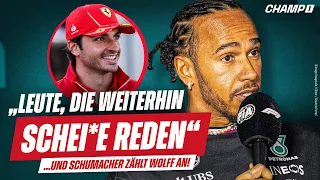 Schumacher zählt Wolff an / Hamilton gereizt / Ralf ü. Mick / Hulk zu Audi? / Perez will Mega-Deal