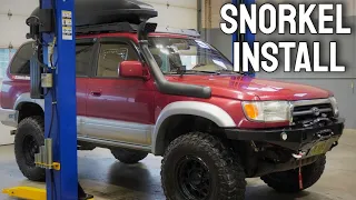 3rd Gen 4Runner Snorkel Install // Toyota 167 Series Hilux SR5 STH167RA