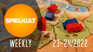 Weekly 23-24/2022 // Brettspiel-Reviews, Spieletreff, Preview