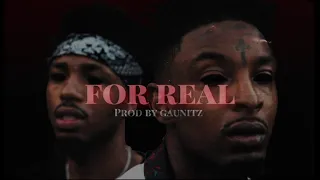 [FREE FOR PROFIT] 21 Savage x Metro Boomin Type Beat "FOR REAL" | Free Rap/Trap Instrumental 2021