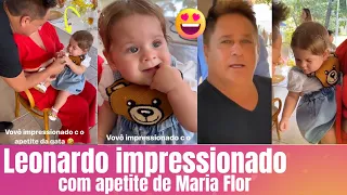 LEONARDO E MARIA FLOR IMPRESSIONA VOVÔ 😍❤️ Maria Alice brinca com a Poliana Virgínia Fonseca