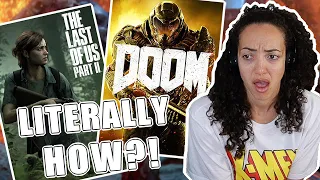 DOOM speed run reaction ...and also someone really good at the last of us 2 -- New Gamer Watches #12