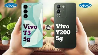 Vivo T3 5g Vs Vivo Y200 5g ll Full Comparison ⚡which one is best ?