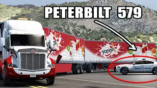 DOBLE Trailer de YOPLAIT (Yogurt) Thermo Cajas REFRIGERADAS en Sonora American Truck Simulator