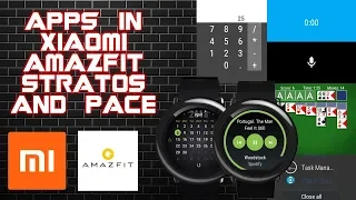 Xiaomi Amazfit Stratos/Pace - Installing applications