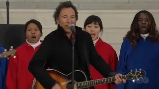 This Land is Your Land - Bruce Springsteen and Pete Seeger (Lincoln Memorial, Washington D.C. 2009)