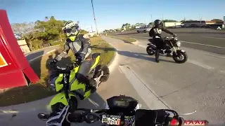 Drunk Girls Love Honda Grom Stunts!