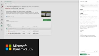 Copilot in Microsoft Supply Chain Center: Supplier News Communication