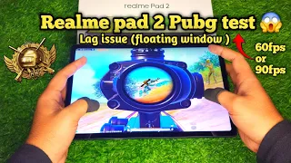 Realme pad 2 pubg test😱Ultra or 60fps ?