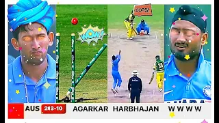 India Vs Australia 2006 Odi Highlights | Shocking Bowling By AGARKAR And HARBHAJAN 😱🔥