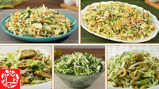 5 SUPER SALADS from Young Cabbage. They are so delicious they drive me crazy!