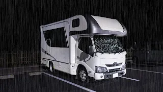 [کمپینگ خودرو] 1000 کیلومتر سفر با RV ژاپن در میان باران شدید | سفر به فوکوکا، ژاپن
