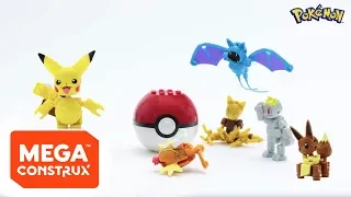 Poké Ball Series: Choose Your Pokémon! | Pokémon | Mega Construx