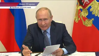 Владимир Путин про меры поддержки