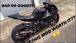 THIS MOD!!! IF YOU HAVE A R6 Or R1 YOU NEED THIS MOD!! YAMAHA R1 REAR DRL’s (UPDATE)
