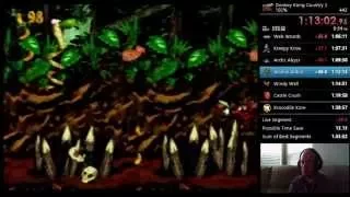 Donkey Kong Country 2 | 102% Speed Run | 1:38:23