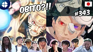 OBITO UCHIHA REVEALED!!! 🔥👊 Mega Mashup (Reaction) Shippuden 343 🇯🇵 [ナルト 疾風伝] [海外の反応]