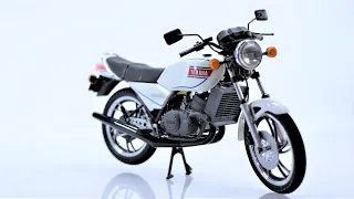 Tamiya Yamaha RZ250 1/12 scale model motorcycle (Relaxing build)