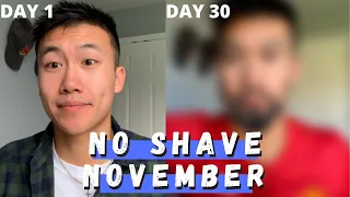 Can Asians grow beards? | NO SHAVE NOVEMBER TIME LAPSE