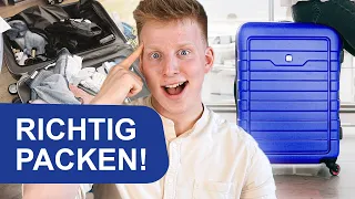 Koffer packen: Leicht gemacht! (5+1 Tipps zum Platz sparen)