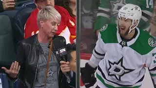 Justin Dowling scores first career goal but his mom misses it!