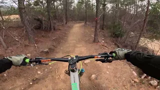 CLEARING MORE JUMPS - Making Good Progress on Double Wide/Senior Discount Trail Gaps! Sick MTB POV