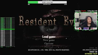 *LIVE* Resident Evil 1 Remake No Damage, No Save, No Defense Items Practice/Routing