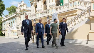 Історичний візит: лідери чотирьох країн підтримали Україну