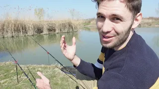 Tavaszi Pontyozás A Kiszombori Vályogos Horgásztavon