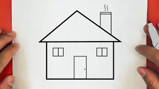 HOW TO DRAW A CUTE HOUSE , STEP BY STEP, DRAW Cute things