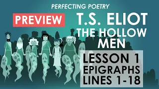 The Hollow Men TS Eliot  -  Analysis of Lines 1-18 - Lesson Preview