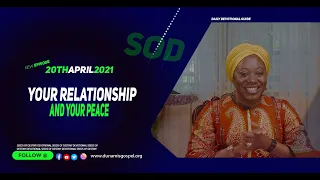 Dr Becky Paul-Enenche - SEEDS OF DESTINY – TUESDAY APRIL 20, 2021