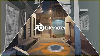 Realistic Environment - Street in Blender | Local Indian Street - HINDI