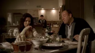 The Sopranos - AJ Ruins Dinner