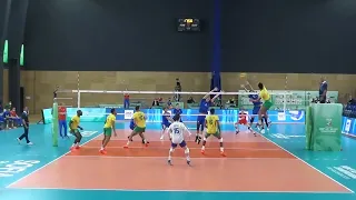 Darlan Souza bombing for Team Brazil at U21 World Championships