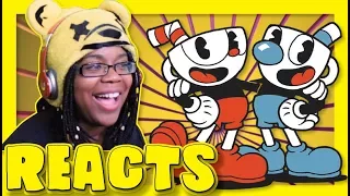 MILK MILK LEMONADE Animated Cuphead Rap Reaction