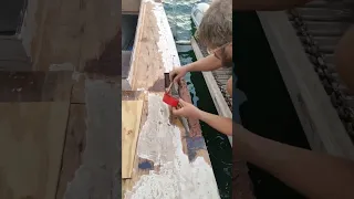 ремонт палубы