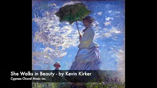 She Walks in Beauty - by Kevin Pirker