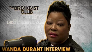 Wanda Durant Interview at The Breakfast Club Power 105.1 (05/06/2016)