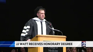 JJ Watt receives honorary degree