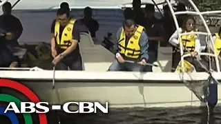 TV Patrol: Basura, itinapon sa Manila Bay para sa ‘publicity’ ng cleanup drive