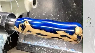 Wood Turning - Resin and Cholla Cactus Wood