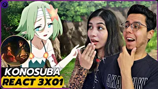 KAZULIXO PROVA QUE AINDA TEM CORAÇÃO (E UMA ESPADA)! | REACT KONOSUBA 3X01