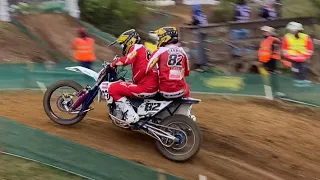 Motocross Seitenwagen WM Rudersberg 2022 Lauf 2